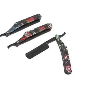 Mejor Proveedor Pissco de Navajas de Afeitar Rectas para Hombre, Navaja de Afeitar Plegable de Acero Inoxidable, Herramientas de Belleza - Product Image 2