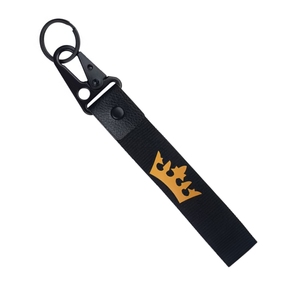 Porte-clés de voiture Lanyard Strap Logo personnalisé Broderie Moto Aigle Boucle Porte-clés - Product Image 3