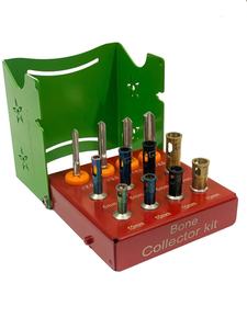 Kit de collecteur d'os dentaire kit chirurgical kit de bouchons dentaires 12 pièces fabricant de puces osseuses,/fabriqué par Zarnab Surgical, kit d'outils d'implants - Product Image 3