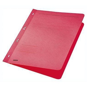 Leitz DIN <b>A4</b> 250g/m Recycled Manila Cardboard Red Eyelet <b>Folder</b> Premium File <b>Folder</b> - Product Image 1