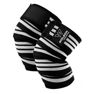 Enveloppe de genou élastique unisexe réglable Gym Fitness équipement d'haltérophilie en néoprène pour hommes et femmes - Product Image 5