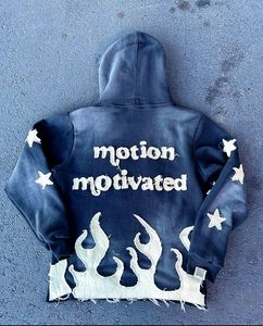 Pull-over Homme Designer Vintage Personnalisé Brodé Effet Vieilli Coupe Courte Ourlet Brut Délavé Gris Coupe Boxy Épaules Tombantes 100% Molleton - Product Image 5