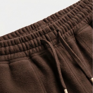 Pantalon de jogging en molleton léger personnalisé 2024, style décontracté, décoration brodée 4 directions, 2 poches avant, couleur personnalisée - Product Image 4