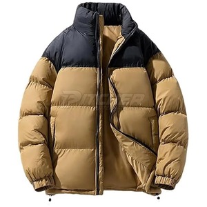 New puffer <b>jacket</b> Top Selling Men Winter Puffer <b>Jacket</b> with Stand <b>Collar</b>-Latest Design Low Price Custom Made - Product Image 2