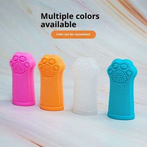 Cross-border <b>Pet</b> Finger Toothbrush for Dogs & Cats Oral Cleaning <b>Brush</b> with Fresh Breath Stain Removal & Gum Care - Product Image 3