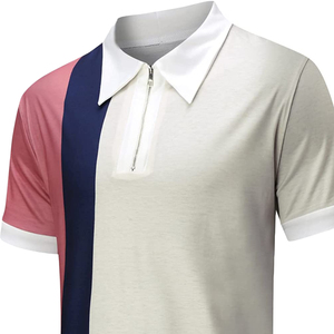Nouvelle arrivée de polos grande taille au design unique pour hommes polos à séchage rapide pour hommes - Product Image 6