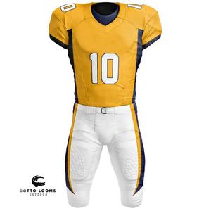 Fabricante de fábrica de camisetas y uniformes de fútbol americano OEM profesional proveedor de ropa deportiva duradera fuerte de malla transpirable - Product Image 4