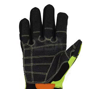 Gants de mécanicien en cuir personnalisés avec votre propre conception Gants de mécanicien en bon matériau de marque privée - Product Image 5
