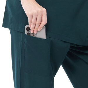 Conjuntos de Uniformes Médicos Elásticos de Moda, Uniformes de Enfermería con Cuello en V, Uniformes Médicos para Mujer, Uniformes para Hospital - Product Image 6