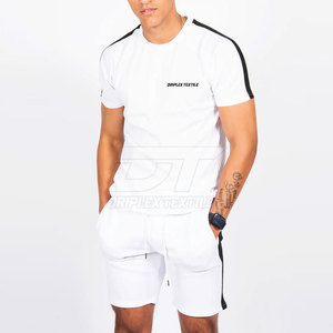 Conjunto de pantalones cortos hechos por el mejor fabricante, conjunto de pantalones cortos de tamaño personalizado para hombre, conjunto de pantalones cortos de color contrastante para hombre - Product Image 1