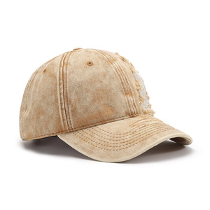 หมวกแก๊ปทรง Dad Cap ผ้าแคนวาสเคลือบแว็กซ์ สไตล์ทันสมัย ผลิตตามสั่ง พร้อมปักโลโก้ 100% ผ้าฝ้าย 6 แผง - Product Image 6