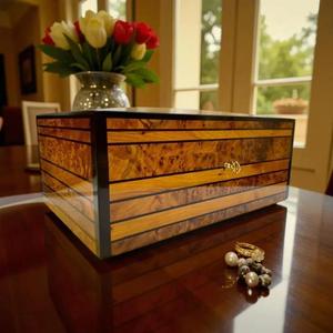 Artesanía de Madera de Tuya Marroquí de Lujo, Hecha a Mano, Raíz de Tuya Natural, Decoración Tradicional Marroquí para el Hogar, Regalo - Product Image 1