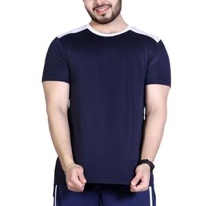 Camiseta de Gimnasio Personalizada OEM para Hombre, Ropa Deportiva, Camiseta de Trabajo con Paneles Lisos, Cómoda, de Manga Corta, Cuello Redondo, 2026 - Product Image 1