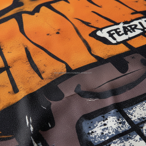 Conjunto Deportivo para Hombre, Camiseta y Pantalones de Chándal, Tejido de Algodón de Alta Calidad, Ecológico, con Estampado Personalizado de Dibujos Animados en la Parte Delantera, 220/240 GSM - Product Image 3