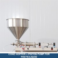 Machine d'emballage de sachets préformés à 4 stations, machine de remplissage et de scellage pour liquides, pâtes, sauces, miel