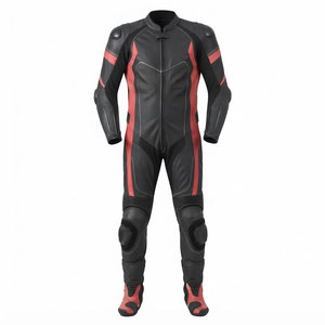 Comfortable Solid Color Motorcycle <b>One</b> Piece Suit Professional Made Motorcycle Racing <b>One</b> Piece Suit - Product Image 1