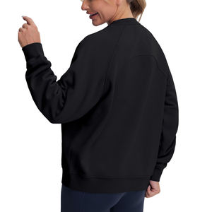 High Quality Custom Logo Oversized Women's <b>Sweatshirt</b> For Sale <b>Long</b> Sleeve Casual Wear Women Pullover <b>Sweatshirts</b> - Product Image 5