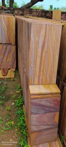 Carreaux de grès arc-en-ciel pour patio extérieur Revêtement mural et décoration murale en grès Article Revêtement de sol de patio en grès arc-en-ciel - Product Image 3