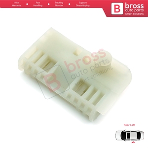 คลิปซ่อมกระจกหน้าต่าง BWR1046ด้านหลังซ้ายสำหรับ CLIO MK3 BR CR SR 2005-2014 5ประตู8200291151 - Product Image 5
