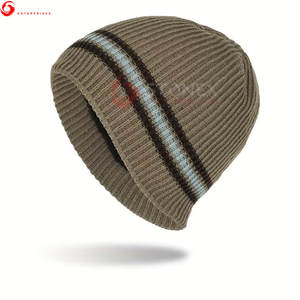 Bonnet en peluche unisexe de haute qualité, taille adulte, tendance, 100% acrylique, vente en gros au meilleur prix, service OEM personnalisé - Product Image 1