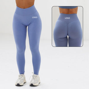 100 % cotton activewear women <b>Leggings</b> Set organic cotton yoga pants sustainable yoga <b>leggings</b> <b>Scrunch</b> <b>butt</b> <b>leggings</b> for women - Product Image 4