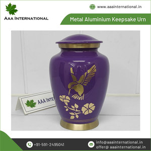 Urnas Funerarias de Aluminio de Primera Calidad, Estilo Americano, Disponibles para OEM, con Cloisonné, Origen India, Personalizables - Product Image 6
