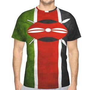 Sublimation chemises 100% Polyester coton hommes vêtements taille blanc Polyester t-shirts pour Sublimation t-shirts plaine personnalisé - Product Image 4