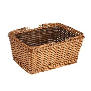 Cesta de mercado de ratán tejida a mano, cesta de almacenamiento al por mayor, hecha en Vietnam - Product Image 1