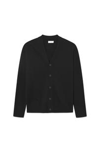 Pull en maille boutonné respirant et durable pour homme, coupe moderne confortable, poignets élastiques chauds, pull respirant - Product Image 4