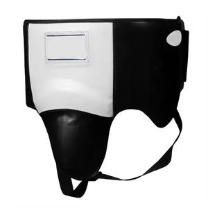 Protector de ingle de cuero de boxeo transpirable de nuevo estilo de alta calidad Bajo MOQ Protector de ingle de cuero Color sólido - Product Image 5