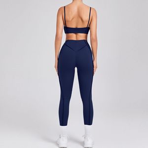 Ropa de gimnasio para mujer, conjunto de ropa deportiva activa para entrenamiento de Yoga, conjuntos de 2 piezas de gimnasio para mujer de alta calidad, ropa deportiva 2026 - Product Image 2
