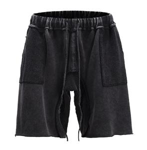 Shorts délavés à l'acide Couleur Prix de gros Conception personnalisée Shorts d'été décontractés - Product Image 1