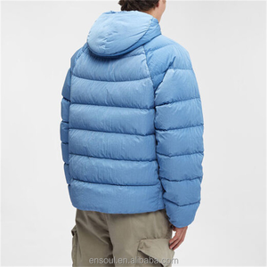 Nueva Chaqueta Acolchada Unisex con Cremallera, Resistente al Viento, 100% Poliéster, con Logotipo Personalizado en la Parte Delantera, Color Azul Primavera 2026, Ropa Deportiva Informal - Product Image 3