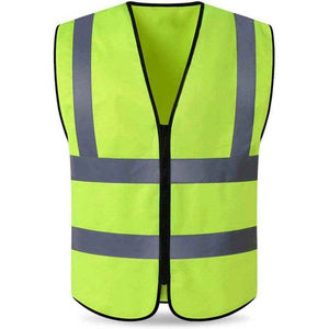 Chaleco de Seguridad Personalizable para Adultos, ANSI Clase 1, Impermeable, Reflectante de Alta Calidad, Transpirable, Ropa de Trabajo, Talla Grande, Profesional - Product Image 5