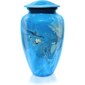 Vente chaude Prix raisonnable Urne funéraire fabriquée à la main pour cendres humaines Disponible en grande quantité auprès de l'exportateur indien - Product Image 5