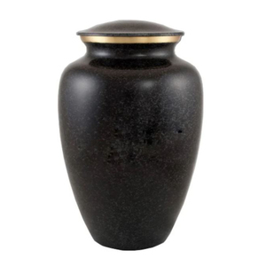 Best Selling Home Decor Cremation Urns Attractive Design Black Metal Urns Funeral Urns Keepsake Memorial Human <b>Ashes</b> Container - Product Image 4
