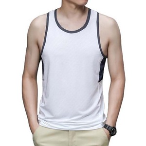 Chaleco deportivo de estilo callejero, camiseta sin mangas, ropa de hombre de talla grande, camisetas sin mangas de entrenamiento de compresión, ropa de verano transpirable - Product Image 4