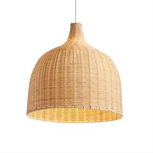 Durable Handmade <b>Rattan</b> <b>Lampshade</b> Manufacturer Eco Friendly Decorative Ceiling Light Sustainable Lightweight Vietnam - Product Image 1