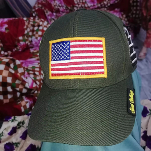 หมวกแก๊ปเบสบอลปักลายสำหรับผู้ชายและผู้หญิงปรับได้สำหรับกีฬากลางแจ้ง100% 6แผงผ้าฝ้ายวินเทจสีทึบ - Product Image 1