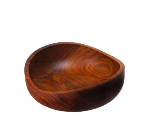 Bol en bois pour vaisselle de table Vaisselle Décor Ustensiles de cuisine et bols de service Design fait à la main en Inde Artisanat Designs - Product Image 4