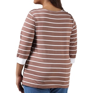 Chic Casual Appeal Womens <b>Tshirt</b> Created For Flexible Movement With Stylish Form And Fresh Everyday Presence - Product Image 5
