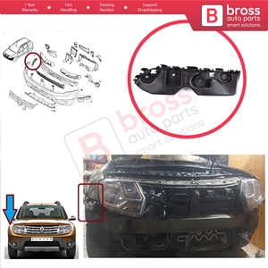 ขายึดกันชนหน้าขวา BSP1231-2 สำหรับ Duster MK1 HS ปี 2010-2017 รุ่น 622220011R - Product Image 5