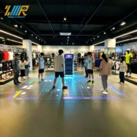 Projection de sol mobile Amusement Projecteur de sol interactif mobile Projection de sol tout-en-un Projection interactive de fitness