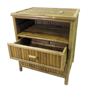 Consola de madera maciza de 24 '', mesita de noche elegante - Product Image 2