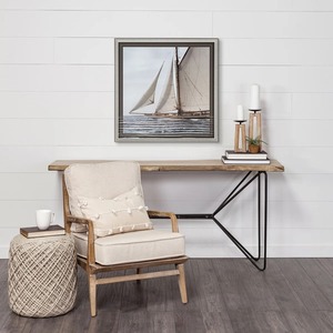 Porte-bougie en bois moderne contemporain pour la décoration de la maison, présentoir de table, salon, chambre à coucher, accent décoratif en provenance d'Inde - Product Image 4