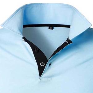 Impression de logo personnalisé broderie à séchage rapide 220g coton grande taille vêtements d'extérieur pour hommes cintrés polos à manches courtes été - Product Image 5