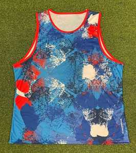 Uniforme de basket-ball unisexe personnalisable de haute qualité, ensemble grande taille et respirant, maillot de basket-ball imprimé d'été - Product Image 4