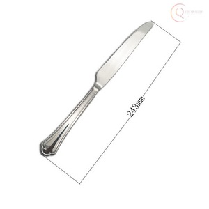 Ensemble de couverts en acier inoxydable robuste pour la restauration commerciale et les réceptions |   Vaisselle durable et écologique pour les restaurants - Product Image 6