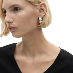 Ropa holgada de alta calidad Hip Hop Plain Girl Camisetas de algodón para mujer Camisetas con cuello en V Your Logo - Product Image 4