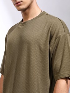 Conjunto deportivo de verano informal y transpirable de camiseta de manga corta y pantalones cortos para hombre, conjunto de 2 piezas, conjunto de jogger de algodón tejido. - Product Image 4